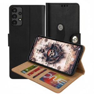 Samsung Galaxy A23 5G Flip Cover — PU Leather Wallet Case