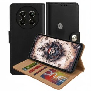 Realme 13 5G Flip Cover — PU Leather Wallet Case