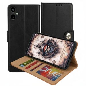 Samsung Galaxy A06 5G Flip Cover — PU Leather Wallet Case