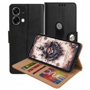 OPPO F31 Flip Cover — PU Leather Wallet Case