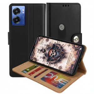 Realme Narzo 50 Flip Cover — PU Leather Wallet Case