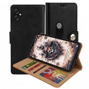 Samsung Galaxy A05 Flip Cover — PU Leather Wallet Case