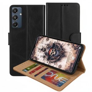 Samsung Galaxy A16 5G Flip Cover — PU Leather Wallet Case