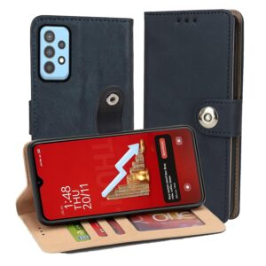 Samsung Galaxy A52 5G Flip Cover — PU Leather Wallet Case