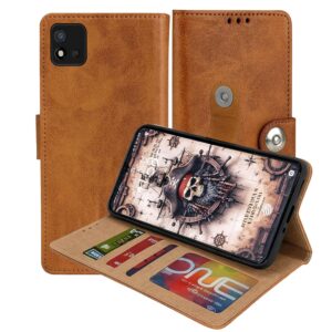 Realme C11 2021 Flip Cover — PU Leather Wallet Case