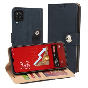 Samsung Galaxy F62 Flip Cover — PU Leather Wallet Case
