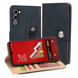 OPPO A5 5G Flip Cover — PU Leather Wallet Case