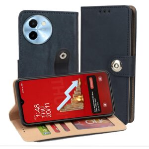 Vivo Y51 Flip Cover — PU Leather Wallet Case