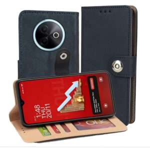 Vivo Y39 5G Flip Cover — PU Leather Wallet Case
