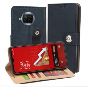 Redmi 10i Flip Cover — PU Leather Wallet Case