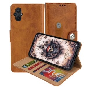Redmi 11 Prime 4G Flip Cover — PU Leather Wallet Case