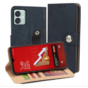 Samsung Galaxy A04 Flip Cover — PU Leather Wallet Case