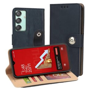 Samsung Galaxy F13 5G Flip Cover — PU Leather Wallet Case