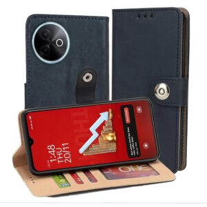 Vivo Y39 Flip Cover — PU Leather Wallet Case