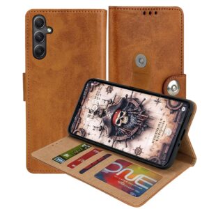 Samsung Galaxy A54 Flip Cover — PU Leather Wallet Case